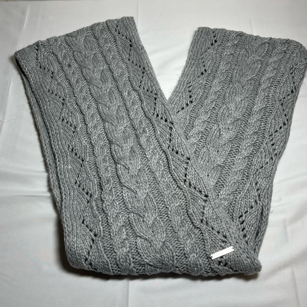 Michaels Women's Gray Cable Knit Infinity Scarf